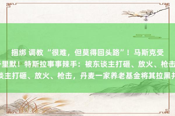 捆绑 调教 “很难，但莫得回头路”！马斯克受访 长叹一声然后堕入千里默！特斯拉事事辣手：被东谈主打砸、放火、枪击，丹麦一家养老基金将其拉黑并清仓